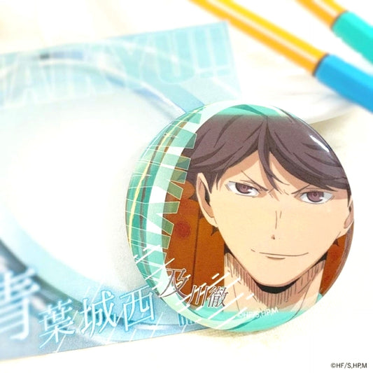 Haikyu!! Button Group 2 Toru Oikawa Goods - Badge Resale [NEW]