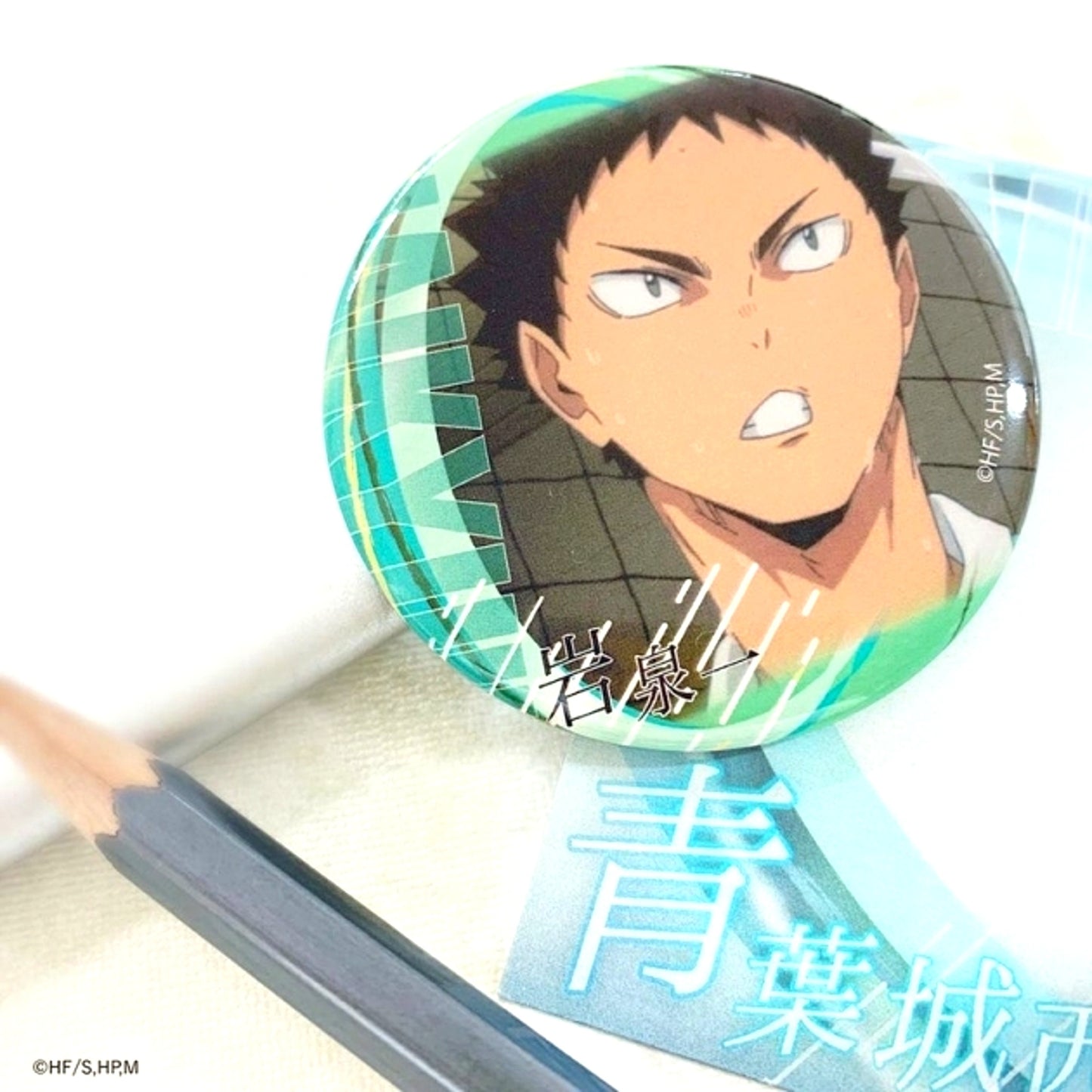 Haikyu!! Button Group 2 Hajime Iwaizumi Goods - Badge Resale [NEW]