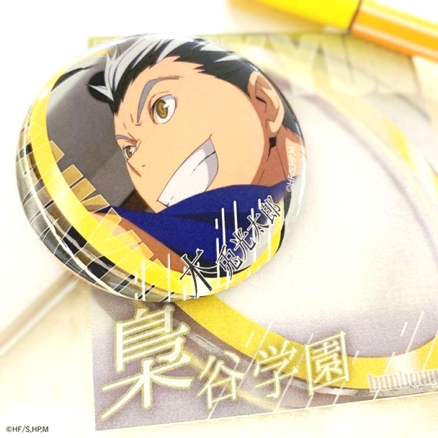 Haikyu!! Button Group 2 Kotaro Bokuto Goods - Badge Resale [NEW]