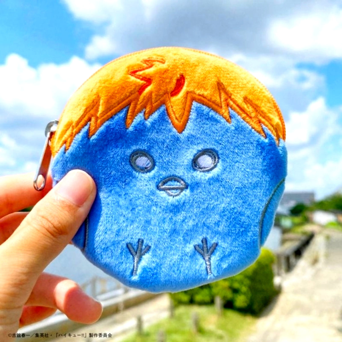 Haikyu!! Color Beach Motif Mini Pouch Hinagarasu (Reissue) [NEW]
