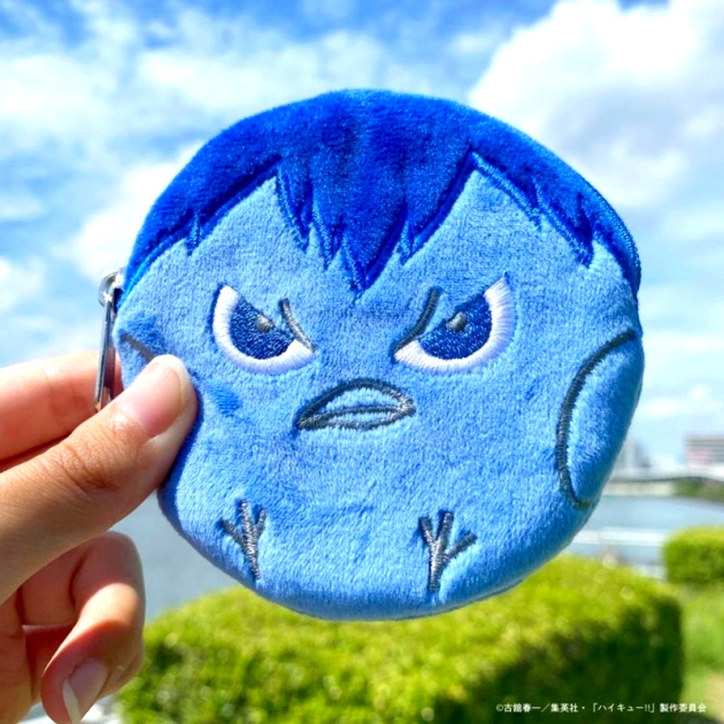 Haikyu!! Color Beach Motif Mini Pouch Kagegarasu (Reissue) [NEW]