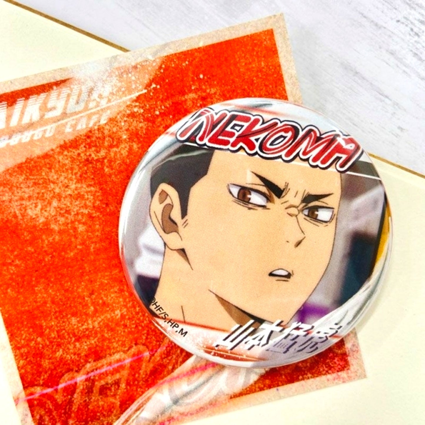 Haikyu!! A page of youth Button Taketora Yamamoto Goods - Badge Resale [NEW]