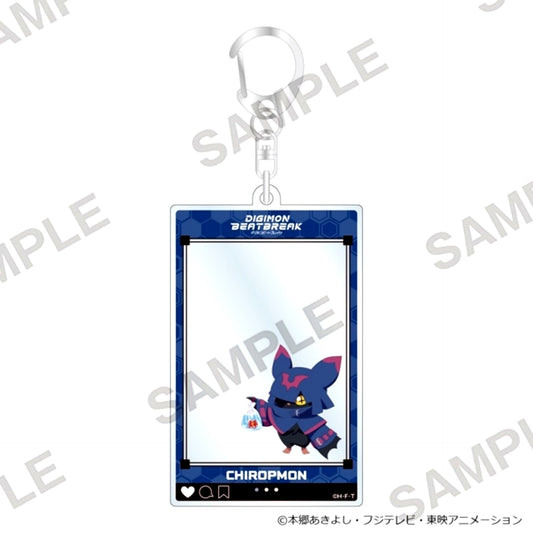 DIGIMON BEATBREAK Frame Acrylic Keychain Festival Ver. Kiropumon [NEW]