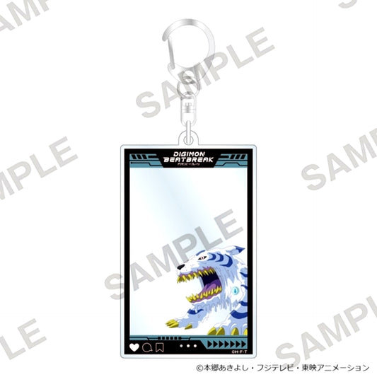 DIGIMON BEATBREAK Frame Acrylic Keychain Splashmon [NEW]