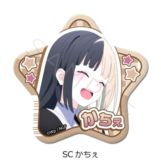 Anime NEEDY GIRL OVERDOSE Vol.2 Star-Shaped Can Badge SC (Kache) [NEW]