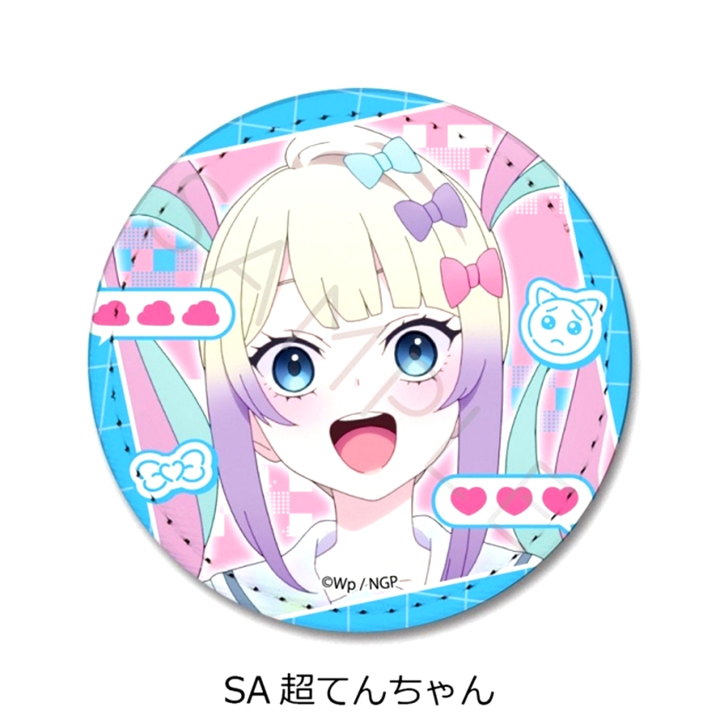 Anime NEEDY GIRL OVERDOSE Vol.2 Leather Badge SA (KAngel) [NEW]