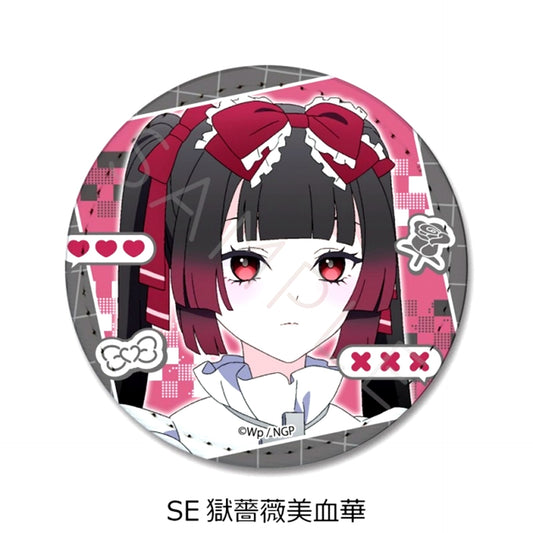Anime NEEDY GIRL OVERDOSE Vol.2 Leather Badge SE (Gokubara Bichika) [NEW]