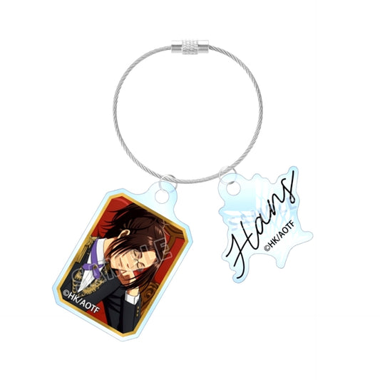 TV Anime Attack on Titan Newly Drawn Hange Dreaming Throne ver. Double Wire Acrylic Keychain [NEW]