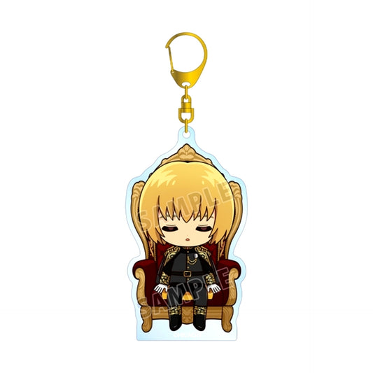 TV Anime Attack on Titan Armin Chibi Character Dreaming Throne ver. BIG Acrylic Keychain [NEW]