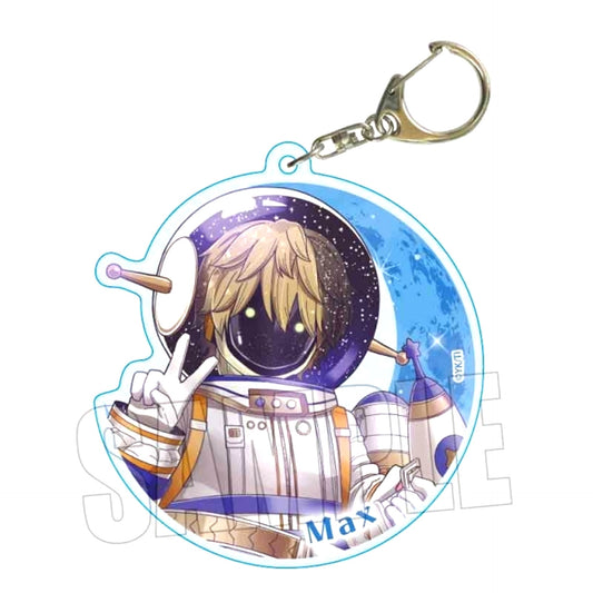 Anime Galaxy Express Milky Subway Slightly Big Acrylic Keychain Max (Universe) [NEW]