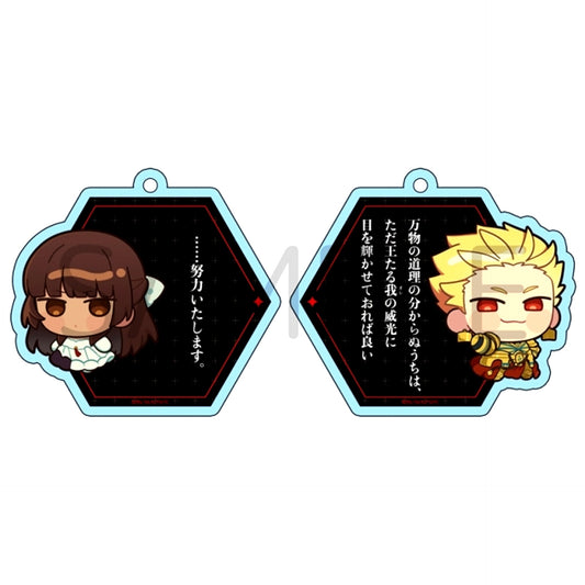 Fate/strange Fake Dialogue Exchange Acrylic Keychain (Archer Faction) [NEW]