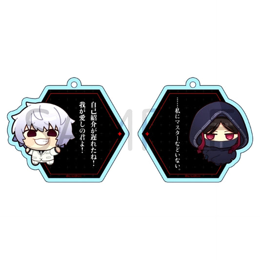 Fate/strange Fake Dialogue Exchange Acrylic Keychain (Assassin Faction) [NEW]