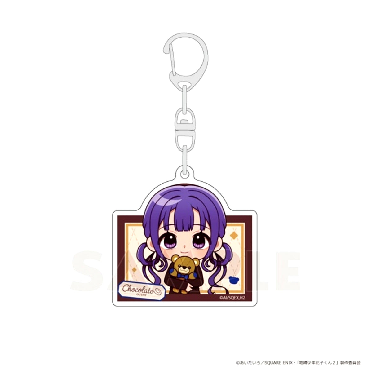 TV Anime Toilet-Bound Hanako-kun 2 Acrylic Keychain (Aoi Akane / Chocolate Coord) [NEW]