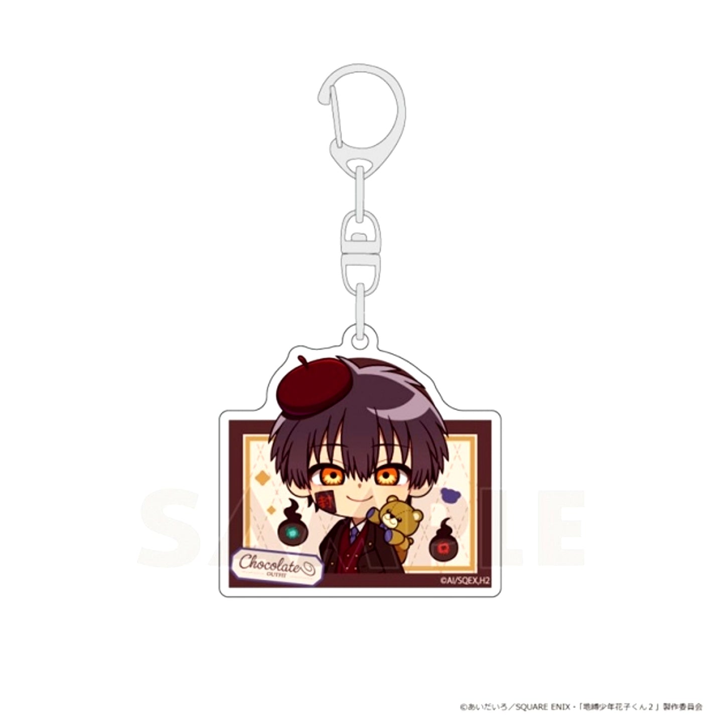 TV Anime Toilet-Bound Hanako-kun 2 Acrylic Keychain (Tsukasa / Chocolate Coord) [NEW]