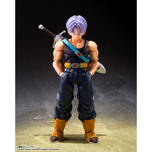 S.H.Figuarts Dragon Ball Z Trunks <Z Fighters> (First-Press Limited <Z Fighters> Assembly Base B Included Ver.) (with Bonus) [NEW]