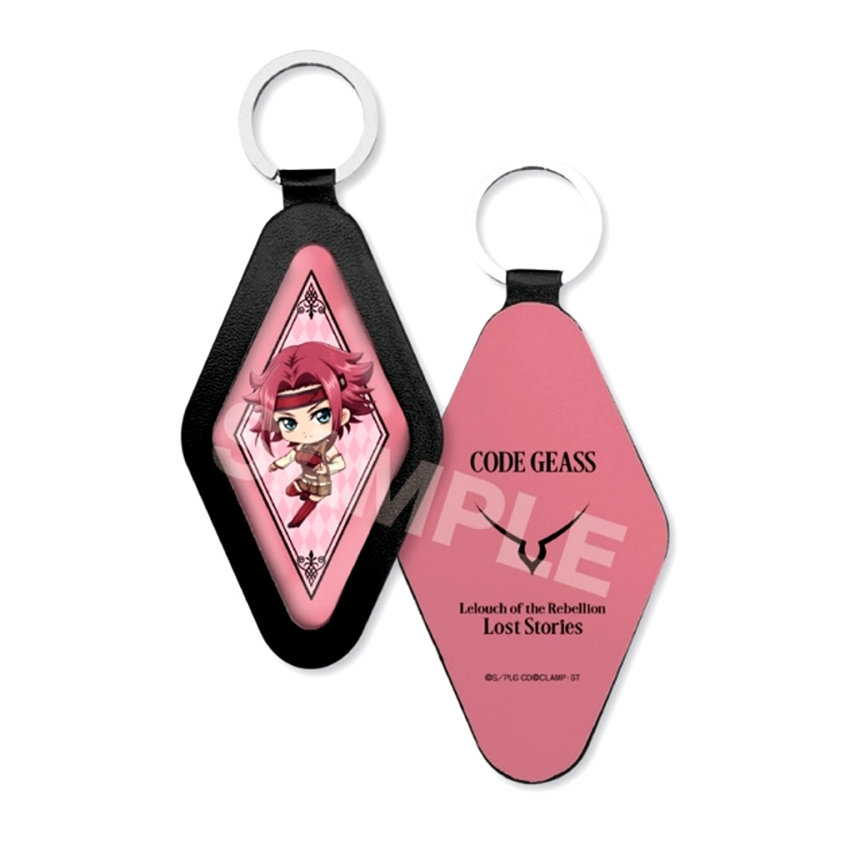 Code Geass: Lelouch of The Rebellion Lost Stories Leather Keychain /04 Karen (Mini Character) Goods - Keychain Resale [NEW]