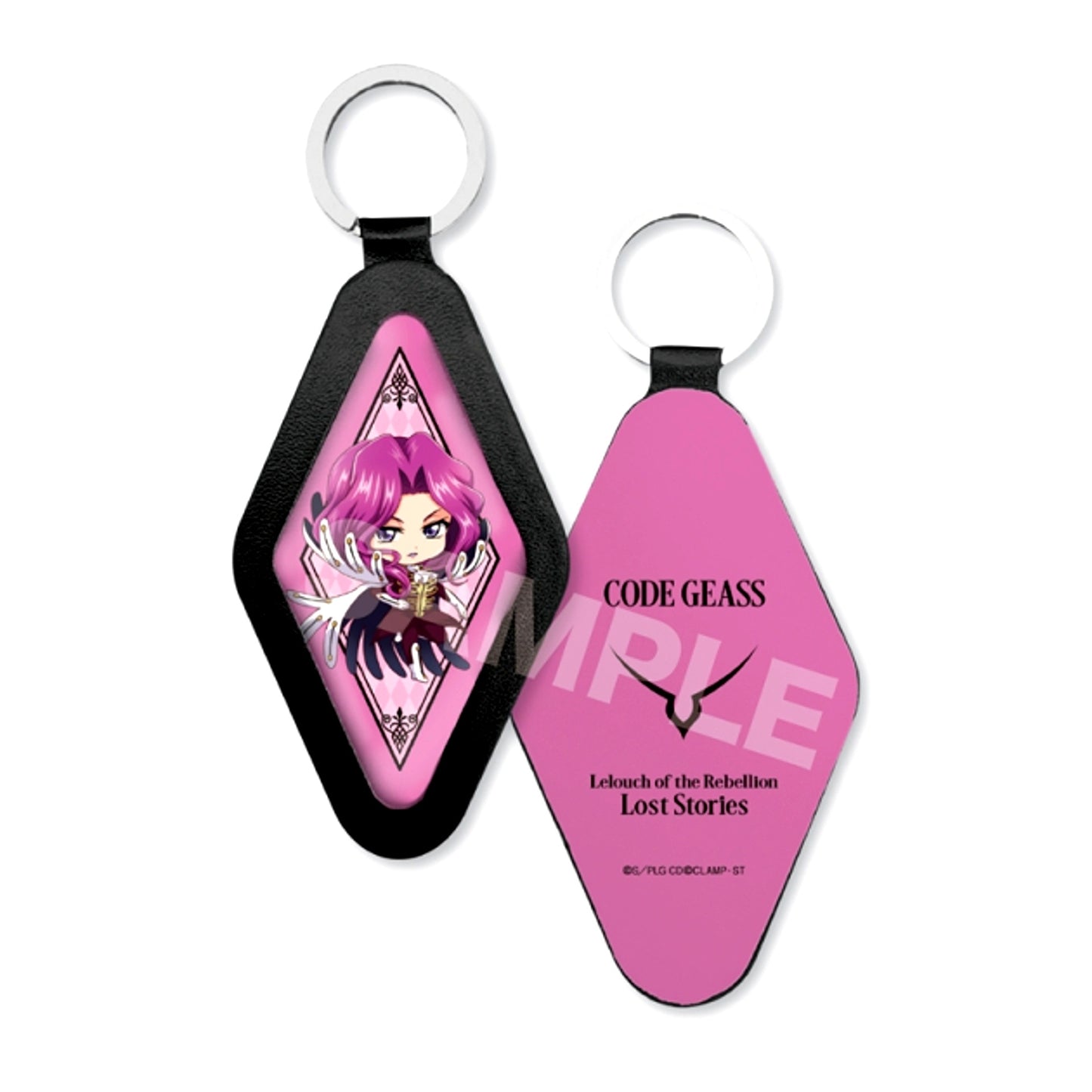 Code Geass: Lelouch of the Rebellion Lost Stories Leather Keychain /05 Cornelia (Mini Character) (Reissue) [NEW]