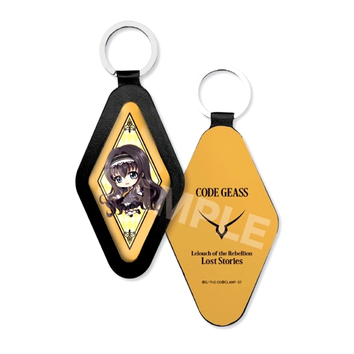 Code Geass: Lelouch of the Rebellion Lost Stories Leather Keychain /08 Maya Disel (Mini Character) (Reissue) [NEW]