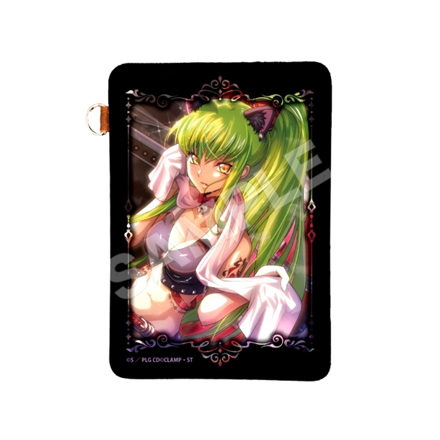 Code Geass: Lelouch of The Rebellion Lost Stories Razor Pass case /02 C.C. Goods - Pass case Resale [NEW]