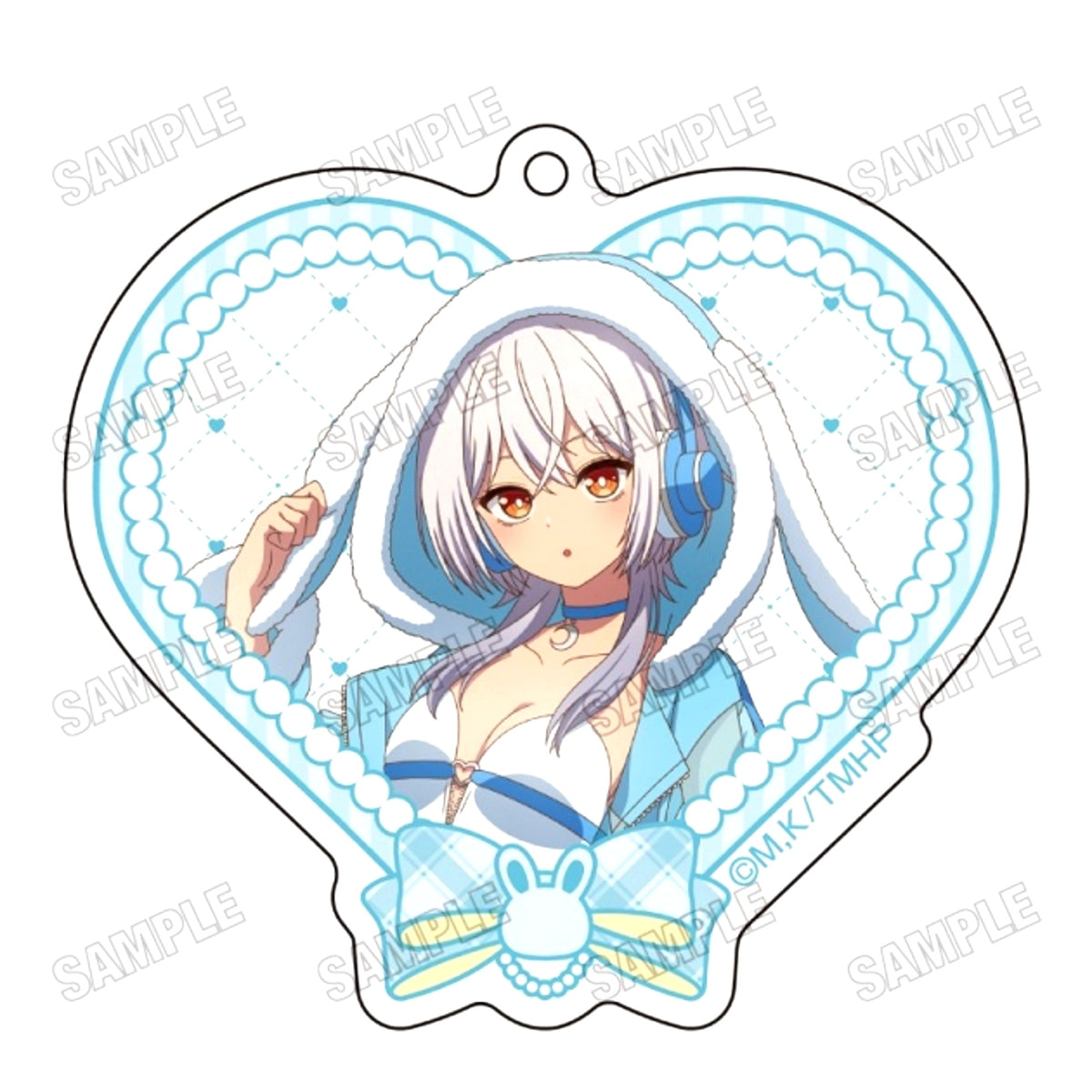 TV Anime Mayonaka Heart Tune Newly Drawn Acrylic Keychain (3) Kirino Iko [NEW]