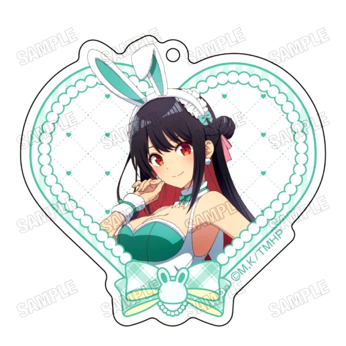 TV Anime Mayonaka Heart Tune Newly Drawn Acrylic Keychain (4) Amatsuki Shinobu [NEW]