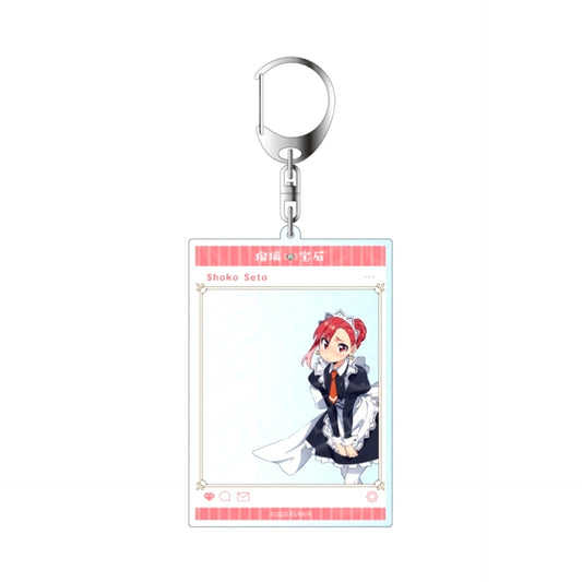 TV Anime Ruri Rocks SNS Style Acrylic Keychain Shoko Seto Maid Outfit ver. [NEW]