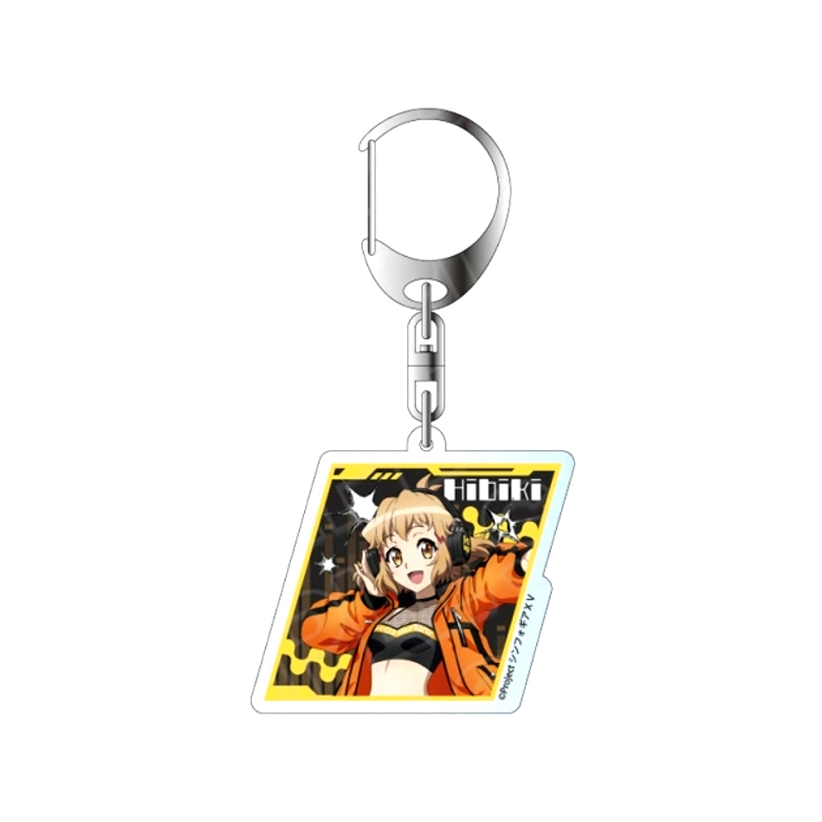Symphogear XV Hologram Acrylic Keychain Hibiki Tachibana DJ ver. [NEW]