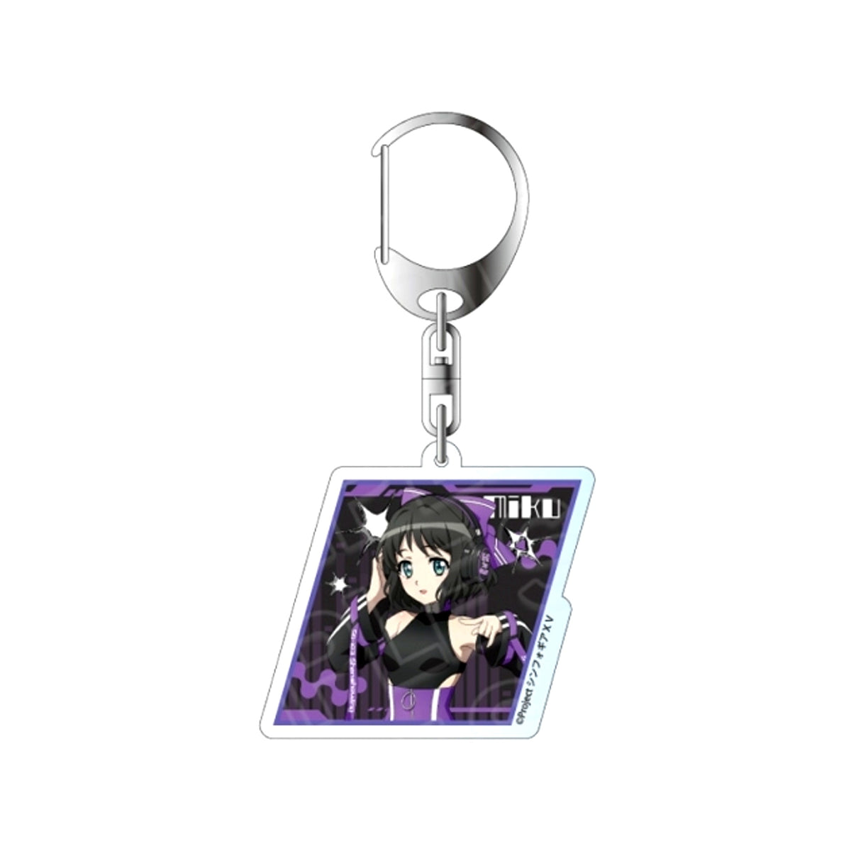 Symphogear XV Hologram Acrylic Keychain Miku Kohinata DJ ver. [NEW]