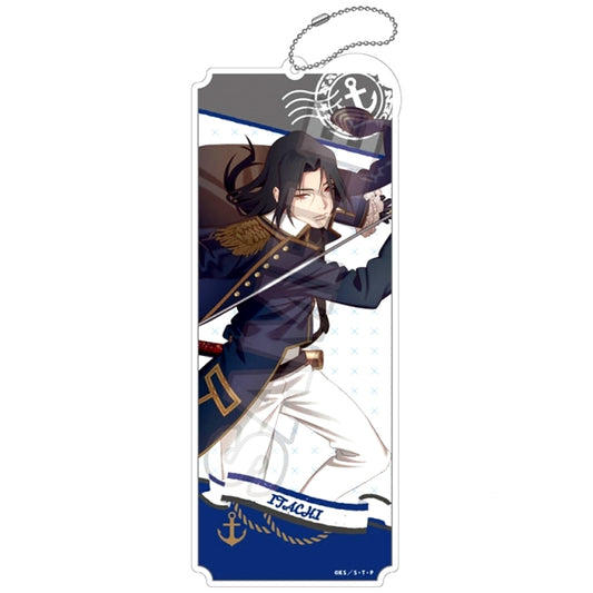 NARUTO Shippuden Marine Look Acrylic Keychain BIG Itachi Uchiha (Reissue) [NEW]