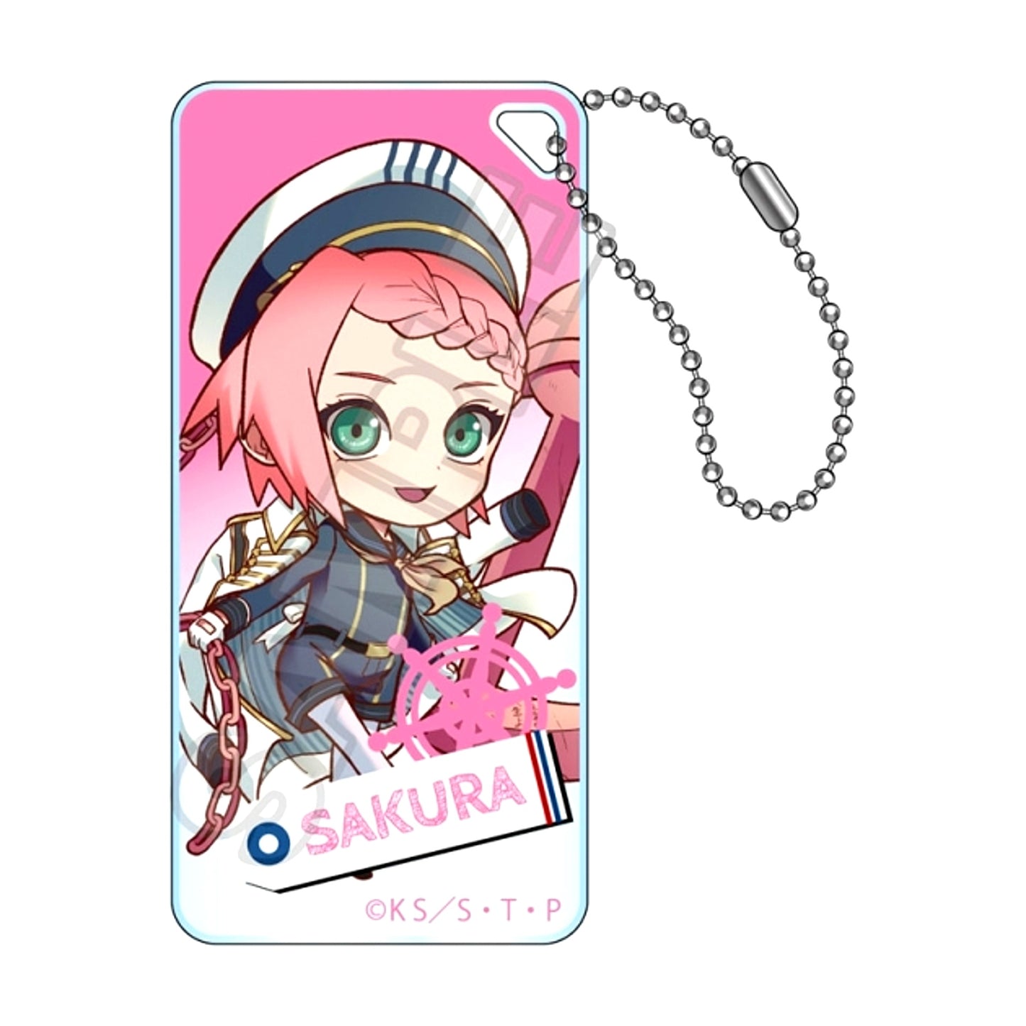 NARUTO Shippuden petitry Marine Look Domiterior Keychain Jr. Sakura Haruno (Reissue) [NEW]