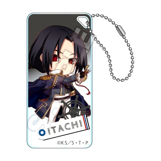 NARUTO Shippuden petitry Marine Look Domiterior Keychain Jr. Itachi Uchiha (Reissue) [NEW]