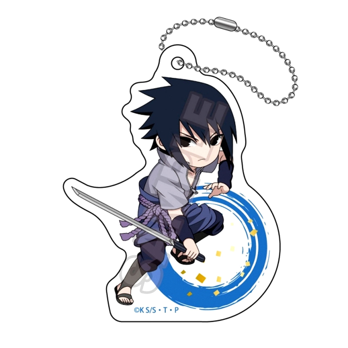 NARUTO Shippuden Battle vol.1 Acrylic Keychain Sasuke Uchiha (Reissue) [NEW]