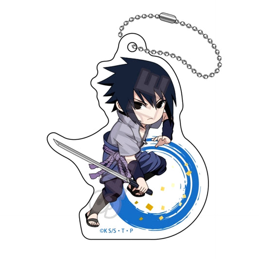 NARUTO Shippuden Battle vol.1 Acrylic Keychain Sasuke Uchiha (Reissue) [NEW]