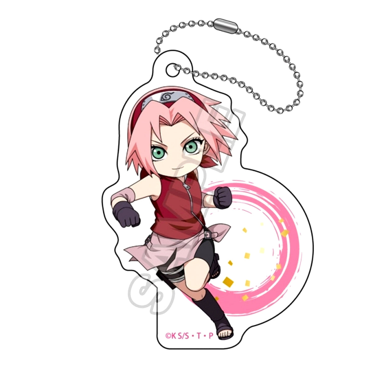 NARUTO Shippuden Battle vol.1 Acrylic Keychain Sakura Haruno (Reissue) [NEW]