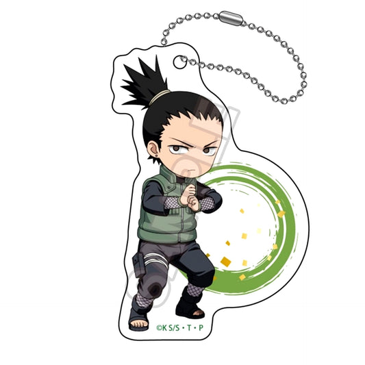 NARUTO Shippuden Battle vol.1 Acrylic Keychain Shikamaru Nara (Reissue) [NEW]