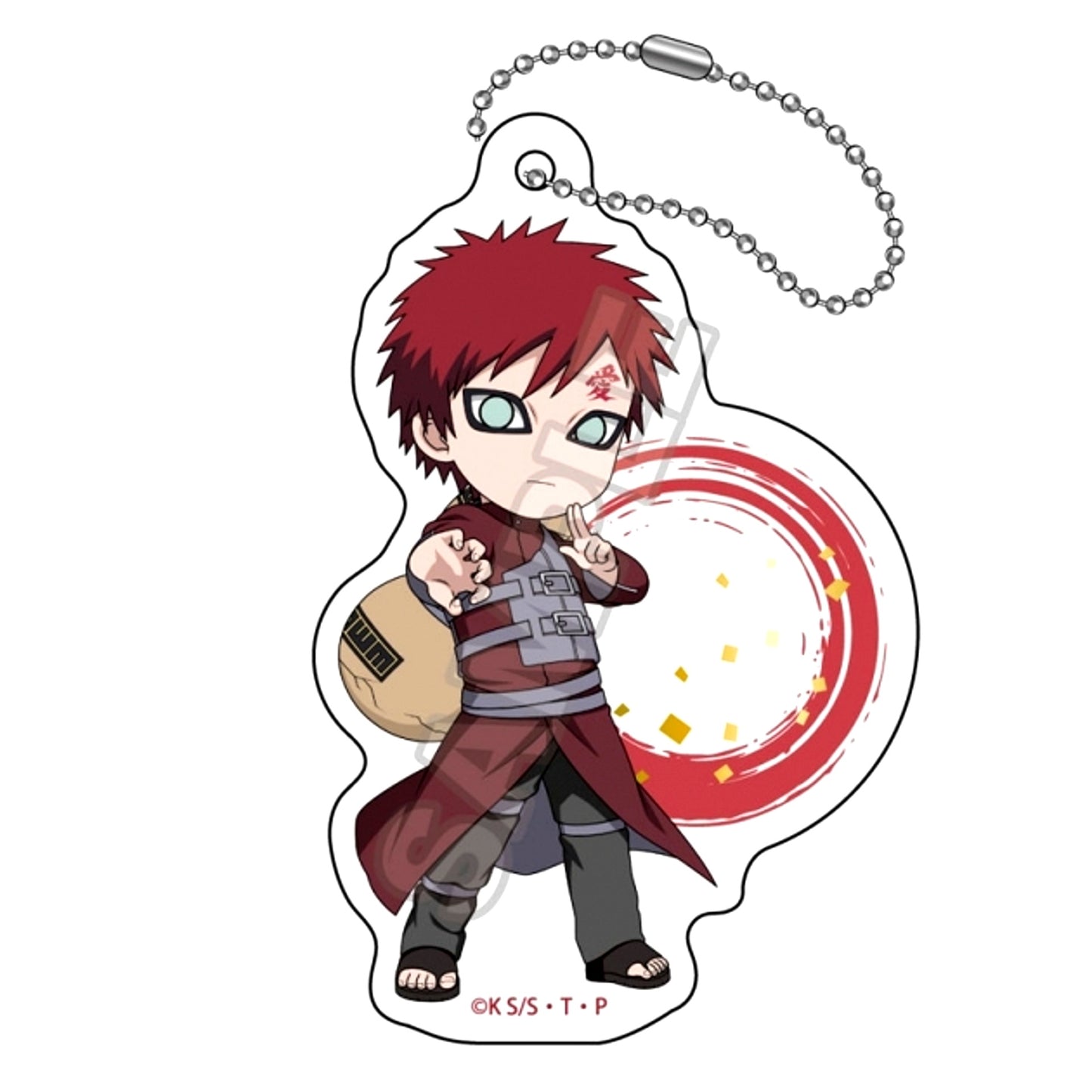 NARUTO Shippuden Battle vol.2 Acrylic Keychain Gaara (Reissue) [NEW]