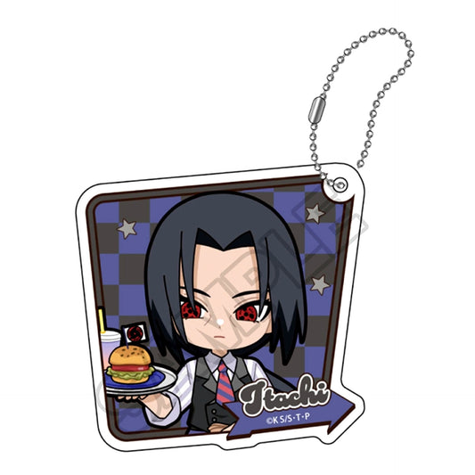 NARUTO Shippuden American Diner Acrylic Keychain Itachi Uchiha (Reissue) [NEW]