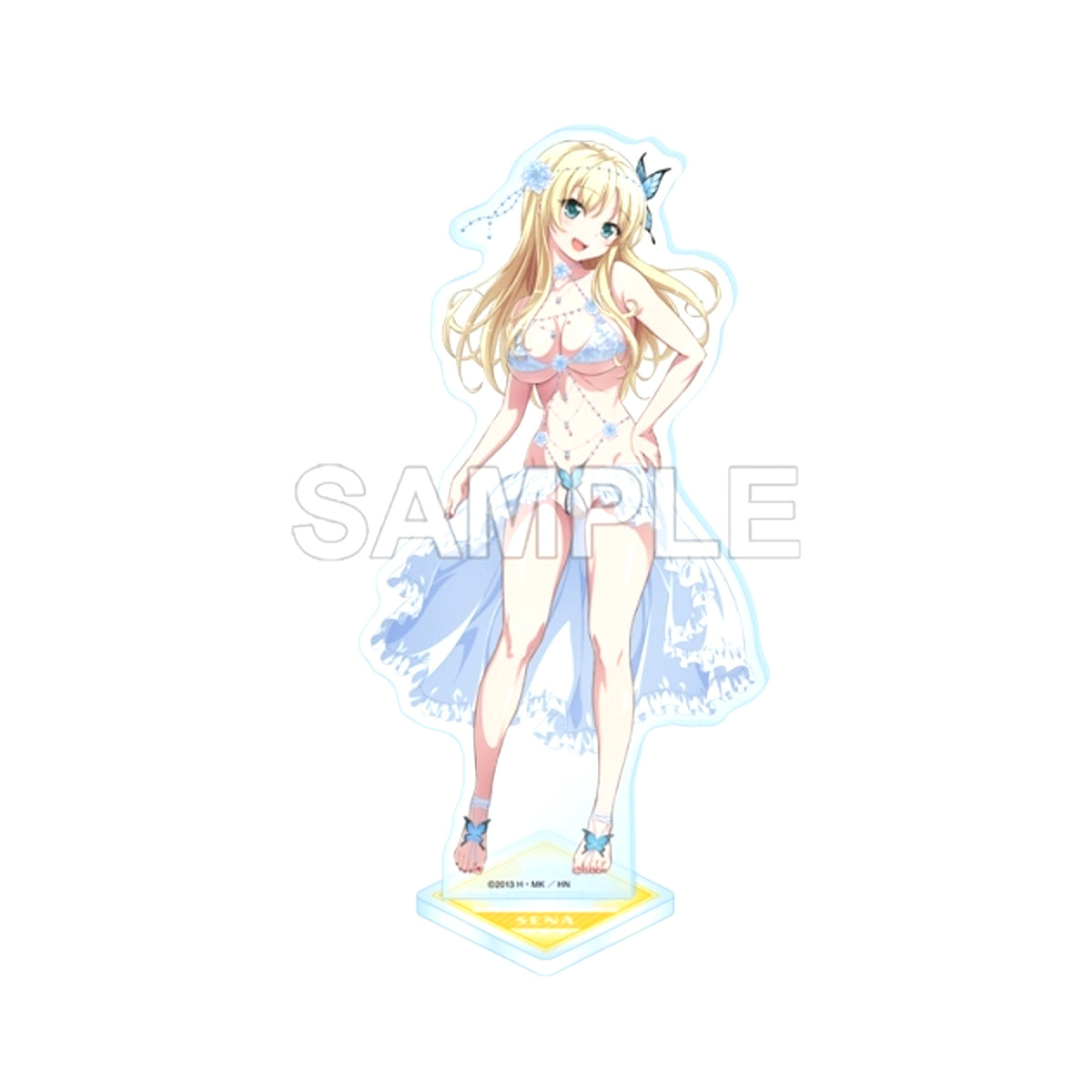 Haganai: I don't have many friends Acrylic Stand Figure Anime 15th anniversary Sena Kashiwazaki Goods - Stand Popp [NEW]