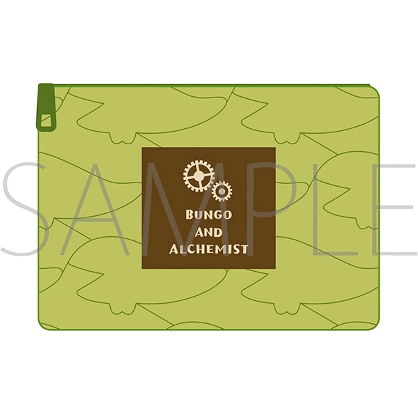 Bungo to Alchemist Quilted Pouch / Creatures Living in the Library Garden [NEW]