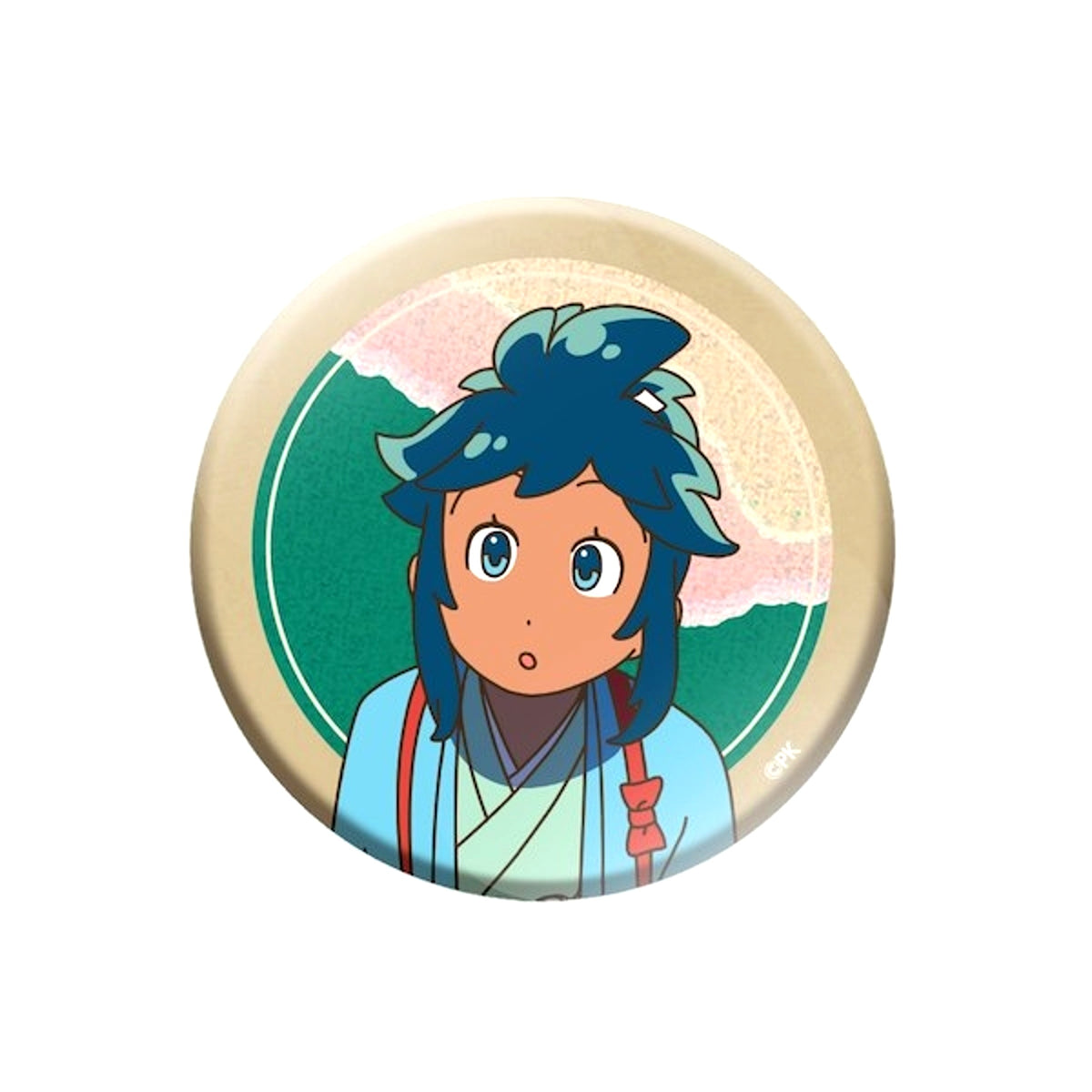TV Anime Inherit the Winds Glitter Can Badge Soji Okita (Kyomaf 2026) [NEW]