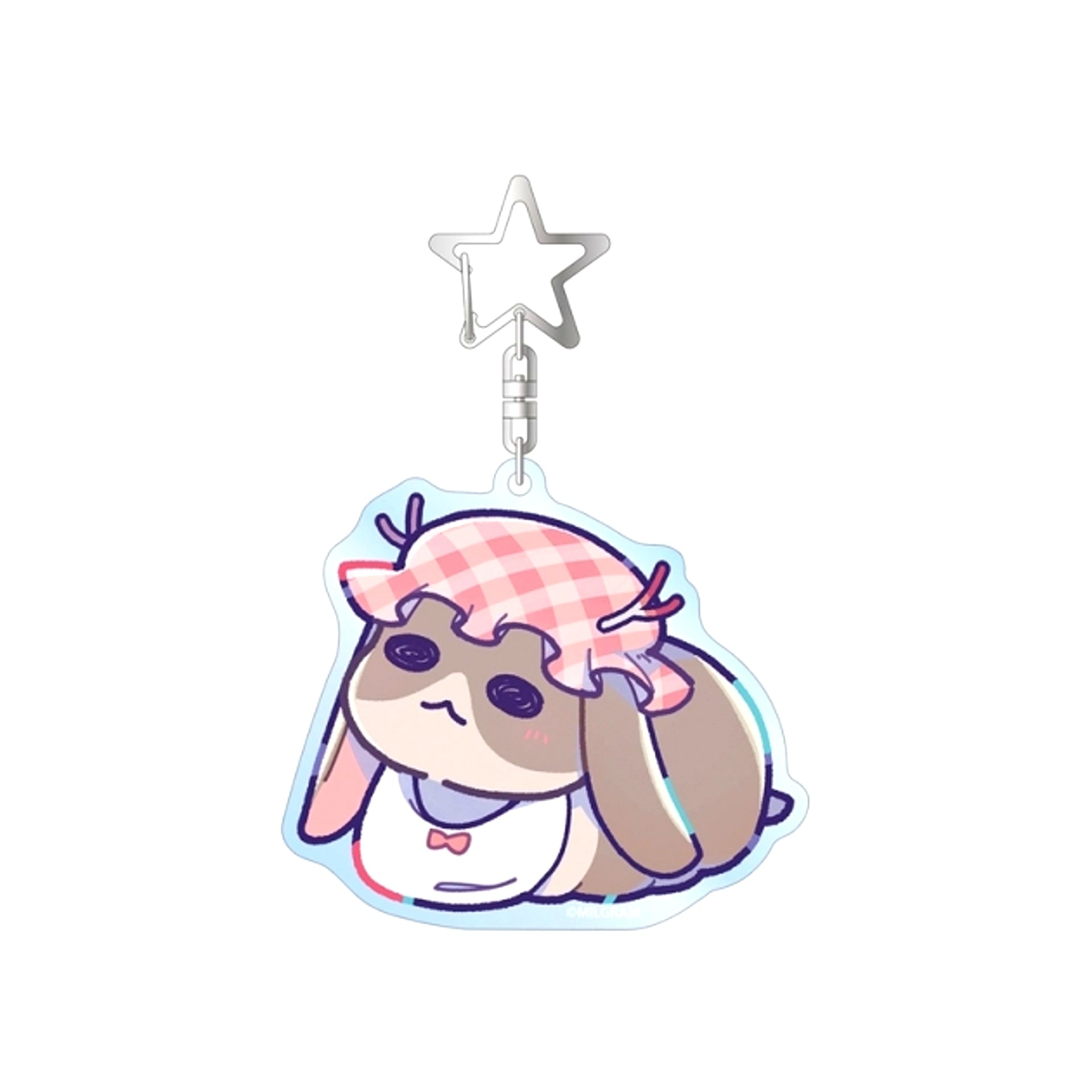MILGRAM Newly Drawn Jackalope Minigram Kindergarten ver. BIG Acrylic Keychain (Reissue) [NEW]