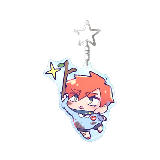 MILGRAM Newly Drawn Futa Minigram Kindergarten ver. BIG Acrylic Keychain (Reissue) [NEW]