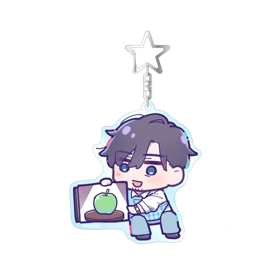 MILGRAM Newly Drawn Kazui Minigram Kindergarten ver. BIG Acrylic Keychain (Reissue) [NEW]