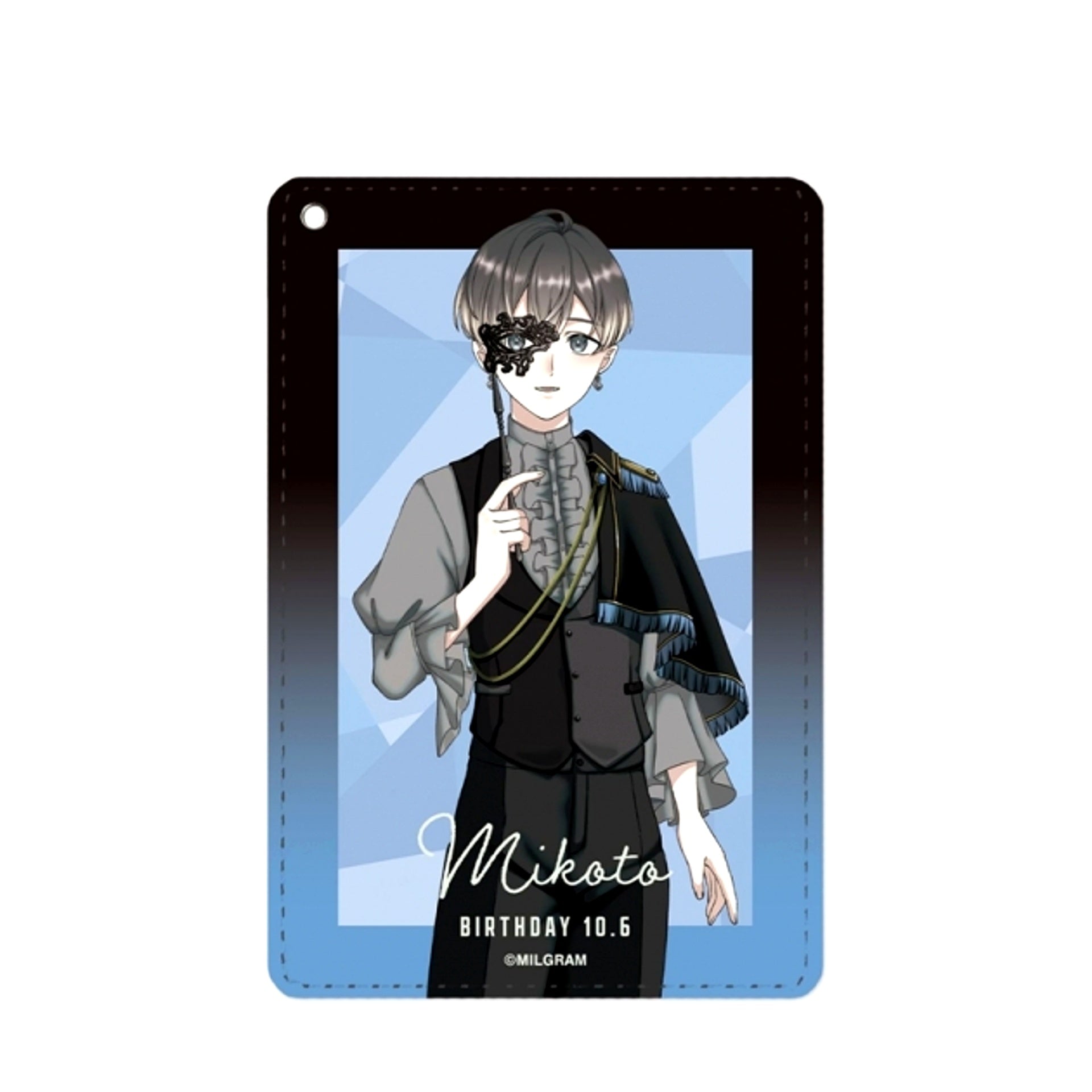 MILGRAM Newly Drawn Mikoto Birthday ver. Vol.2 1-Pocket Pass Case (Reissue) [NEW]