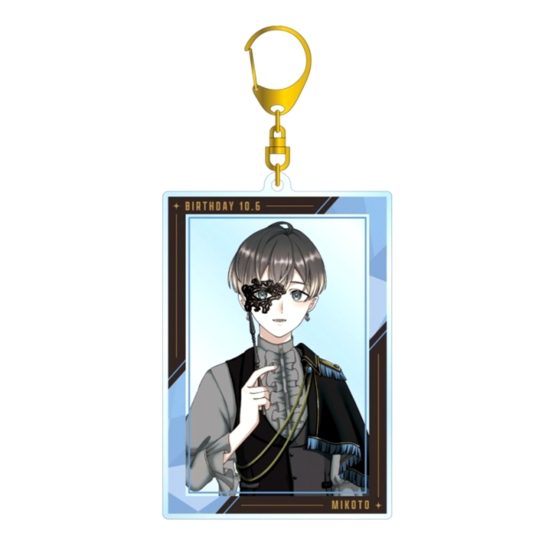 MILGRAM Newly Drawn Mikoto Birthday ver. Vol.2 BIG Acrylic Keychain (Reissue) [NEW]
