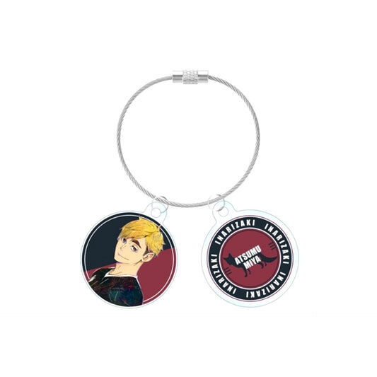 Haikyu!! Atsumu Miya Ani-Art Vol.6 Double Wire Acrylic Keychain (Reissue) [NEW]