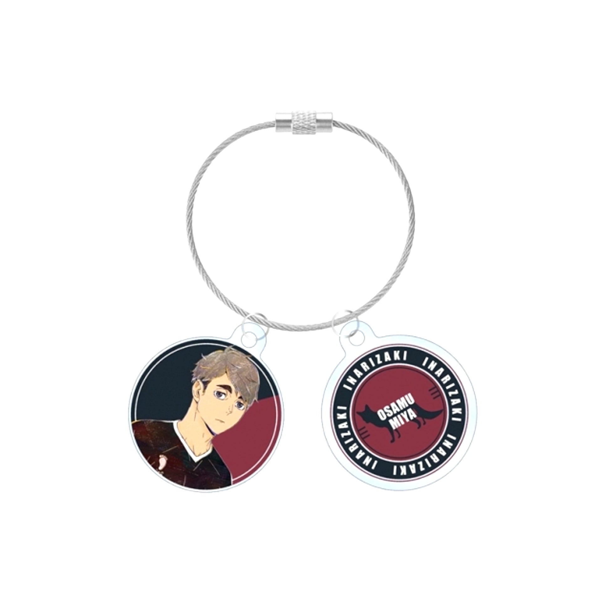 Haikyu!! Osamu Miya Ani-Art Vol.6 Double Wire Acrylic Keychain (Reissue) [NEW]