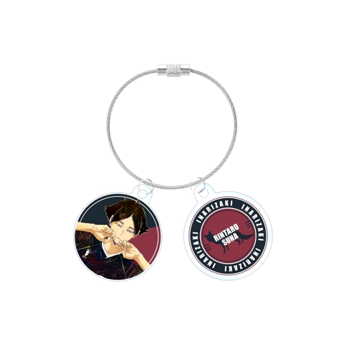 Haikyu!! Rintaro Suna Ani-Art Vol.6 Double Wire Acrylic Keychain (Reissue) [NEW]