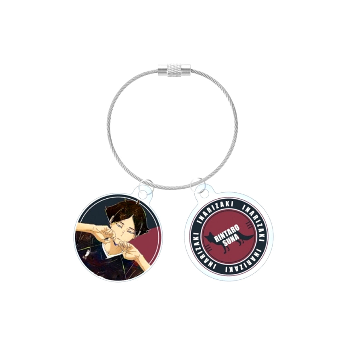 Haikyu!! Rintaro Suna Ani-Art Vol.6 Double Wire Acrylic Keychain (Reissue) [NEW]