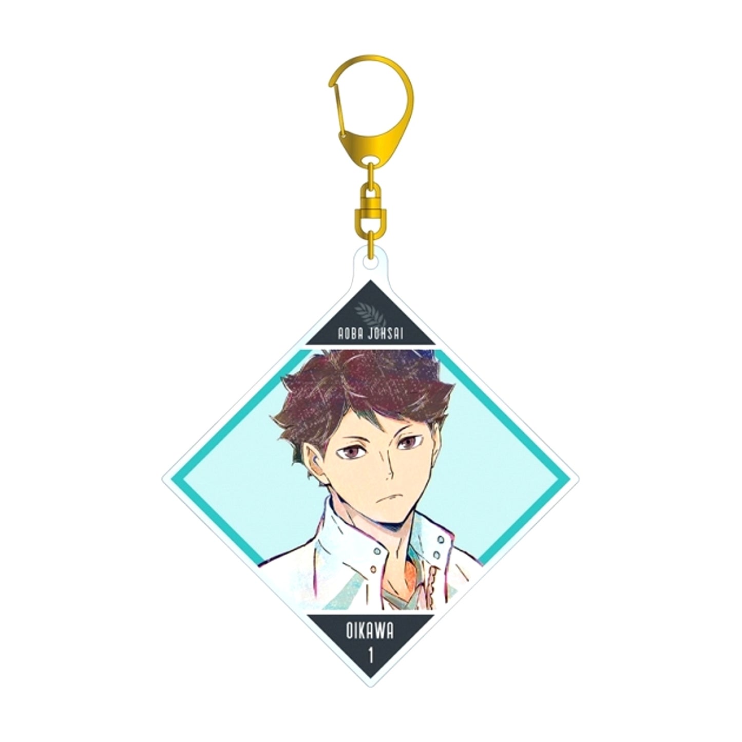 Haikyu!! Toru Oikawa Ani-Art Part 5 B IG Acrylic Keychain Goods - Keychain Resale [NEW]